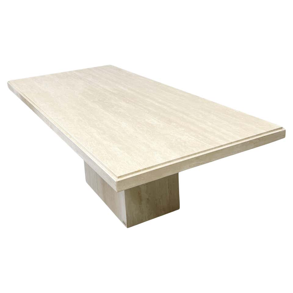 Limestone Dining Room Tables - 787 For Sale at 1stDibs | limestone ...
