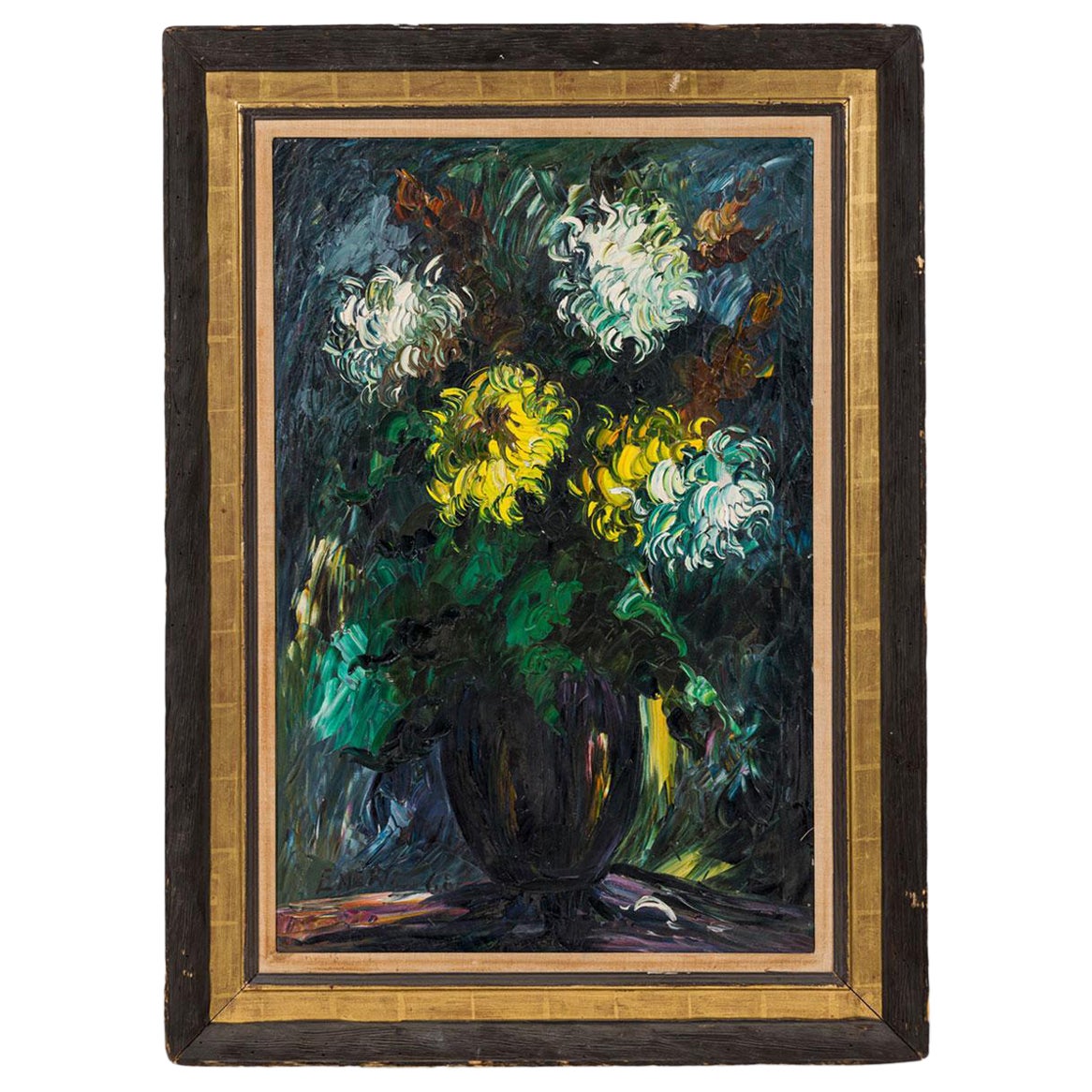 Maurice Wague-Weyman French-Hungarian Still Life, "Still Life: With Flowers" For Sale