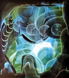 Used Uruguayan Contemporary art by Mauricio Paz Viola - Lunar Eclipse