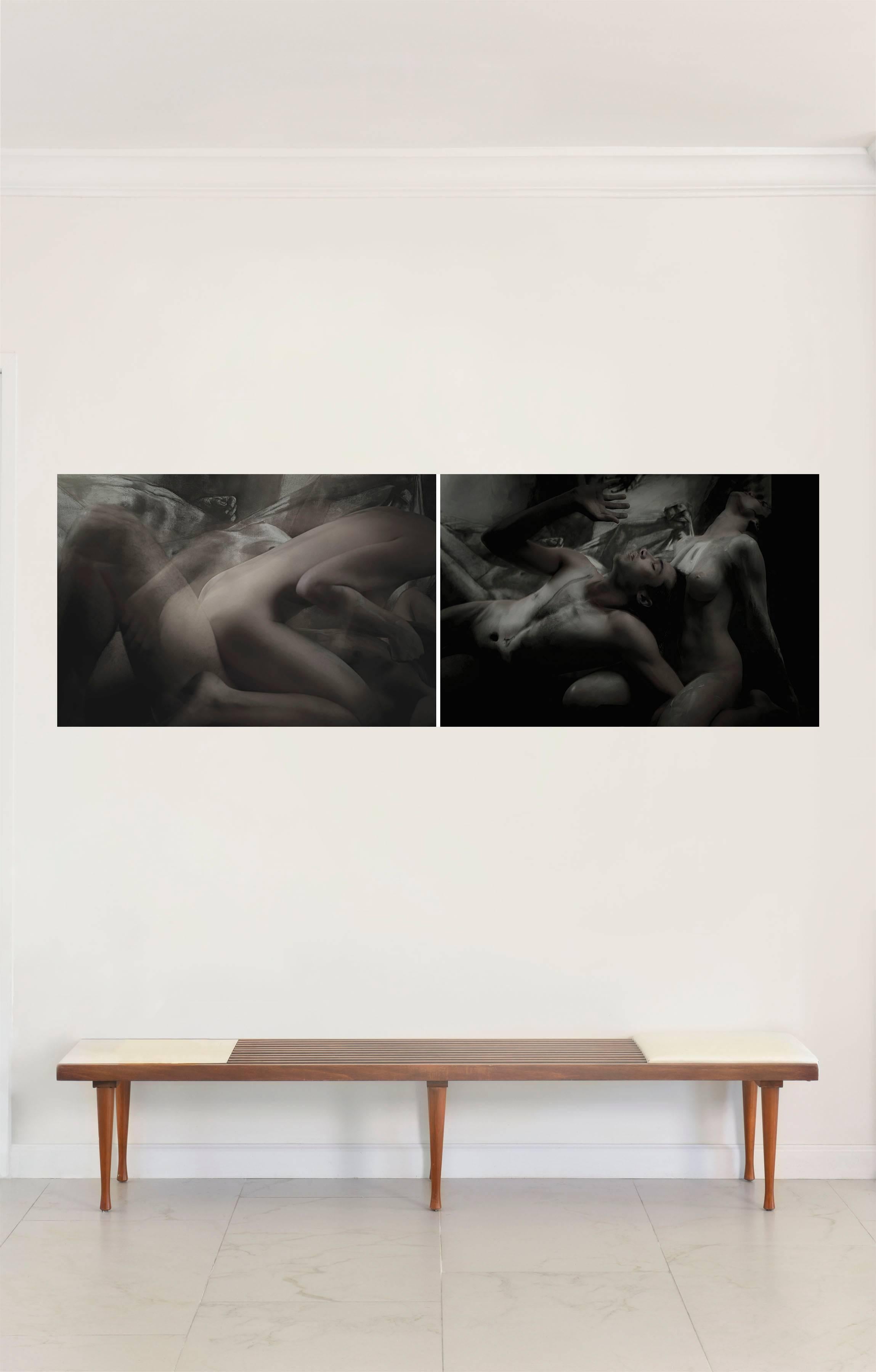 Half Angels Half Demons #38 & #39 Figurative Nude. color photographs - Photograph by Mauricio Velez