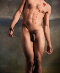 Halb Engel halb Dämonen #45, Nackt. Farbfotografie in limitierter Auflage