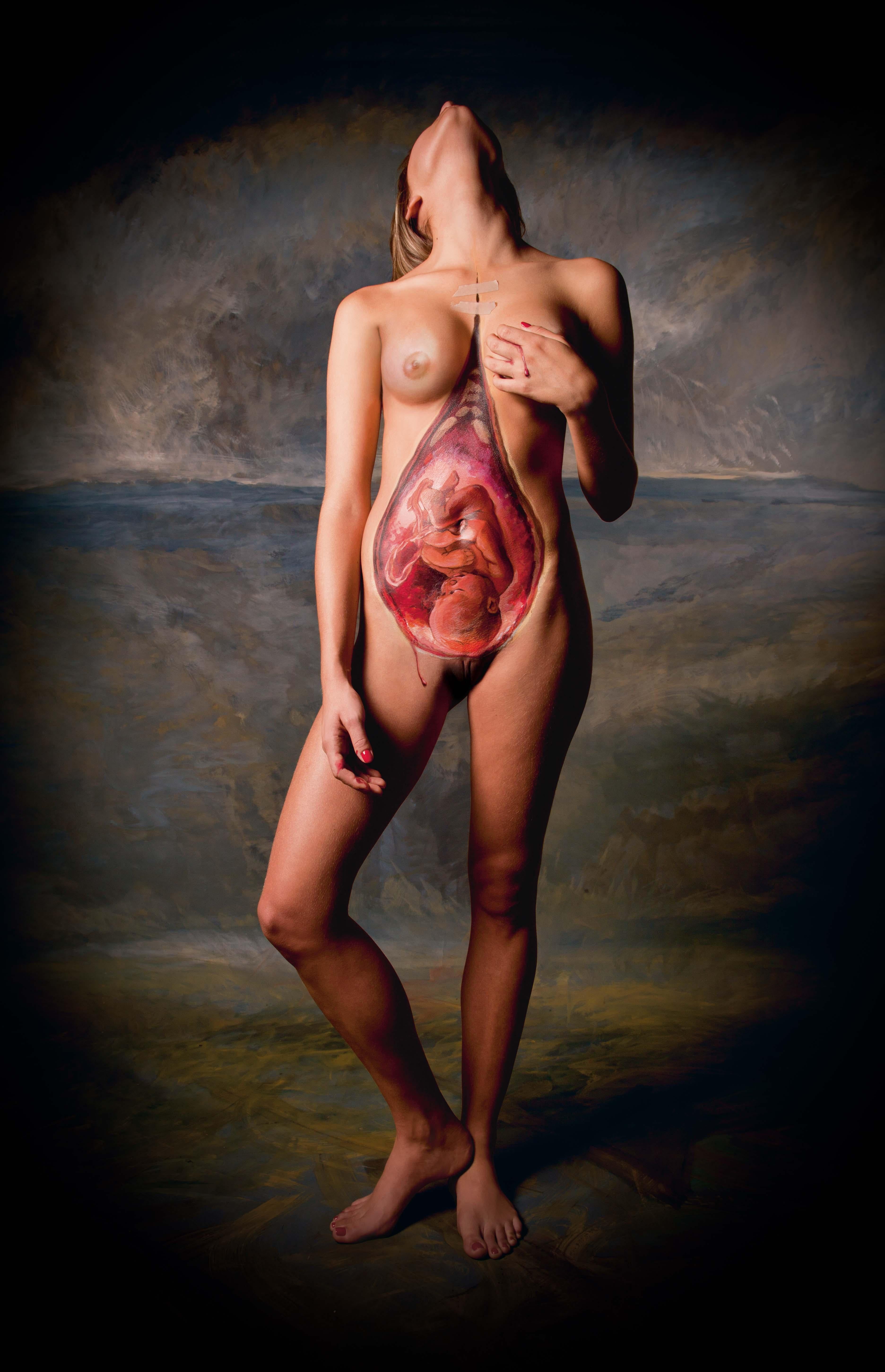 Mauricio Velez Nude Photograph - Half Angels Half Demons #47, Nude. Limited edition color Photograph
