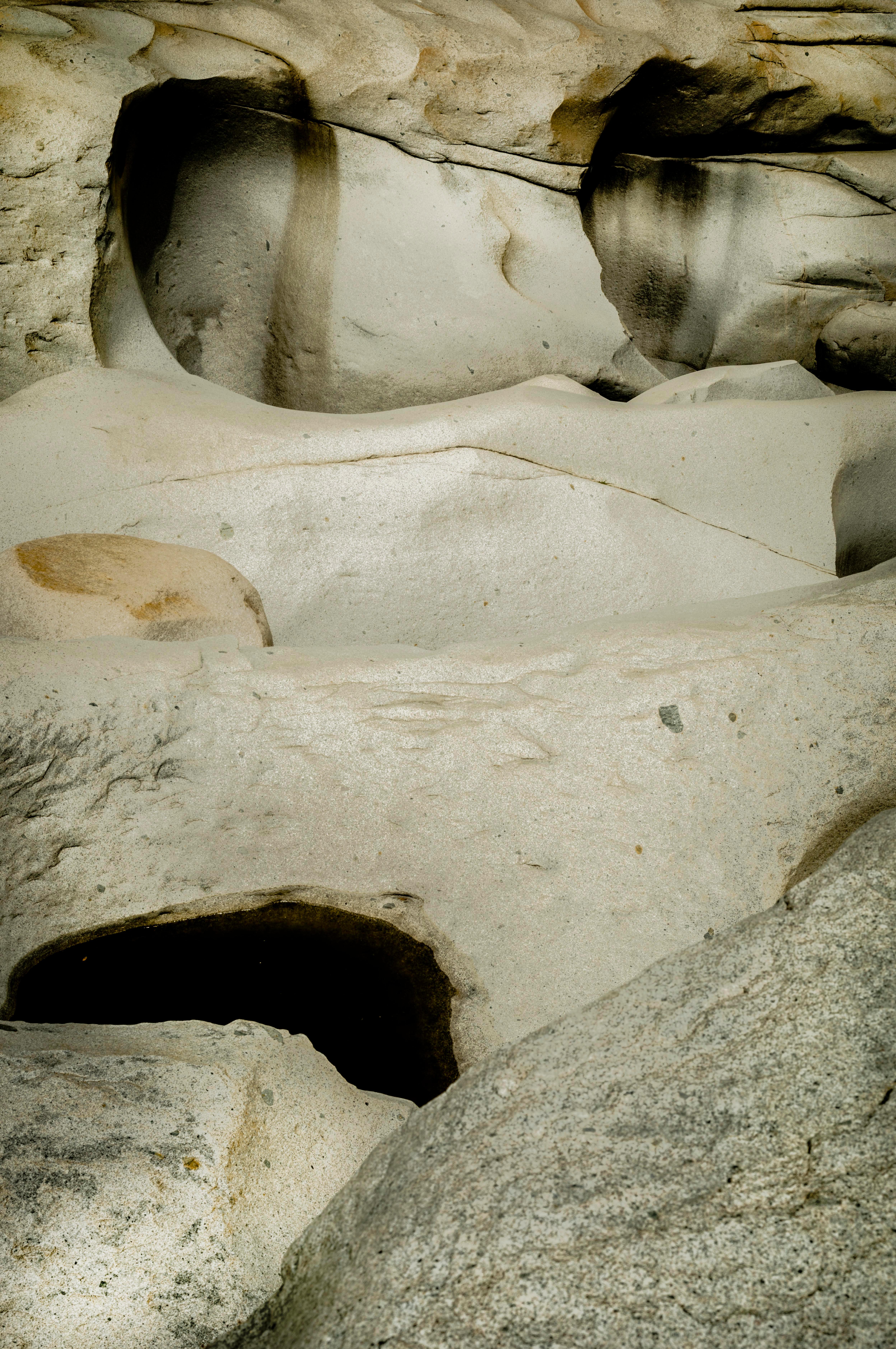 Untitled I, Abstract rocks landscape color limited edition photograph 