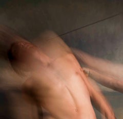Sans titre VI, de la série des demi-anges et des demi-anges. Photographie de nu masculin en couleur