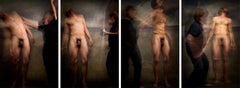 Untitled VI, VII, XI and IX. From the Half Angels Half Demons series. Male Nude