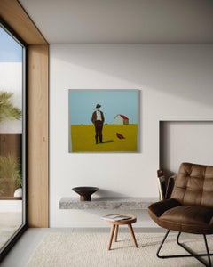 Necedad - figurative painting, landscape painting