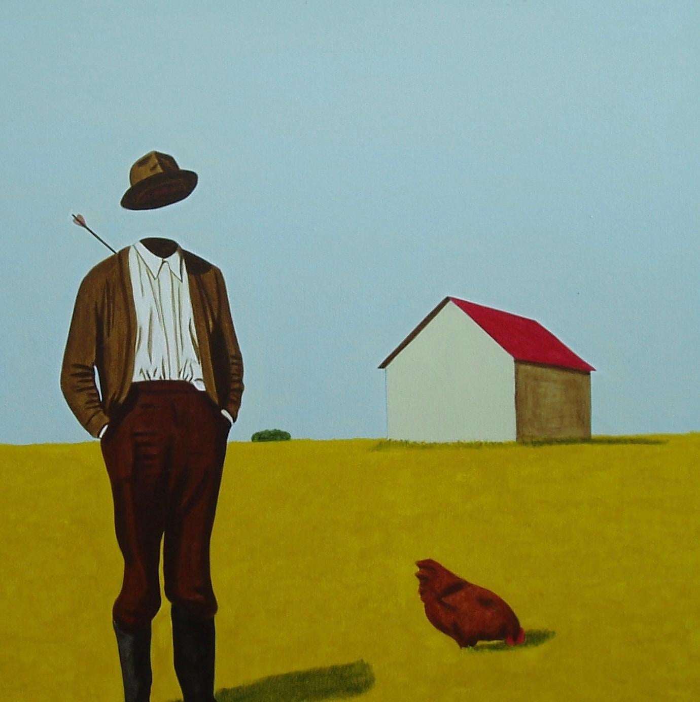 Peinture figurative, peinture de paysage en vente 2