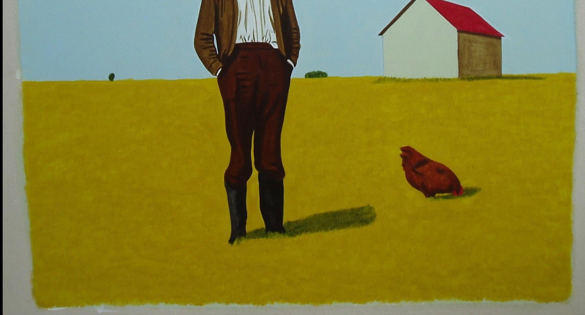 Peinture figurative, peinture de paysage en vente 3