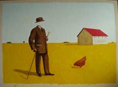 Tal Vez – figurative Malerei, Landschaftsmalerei