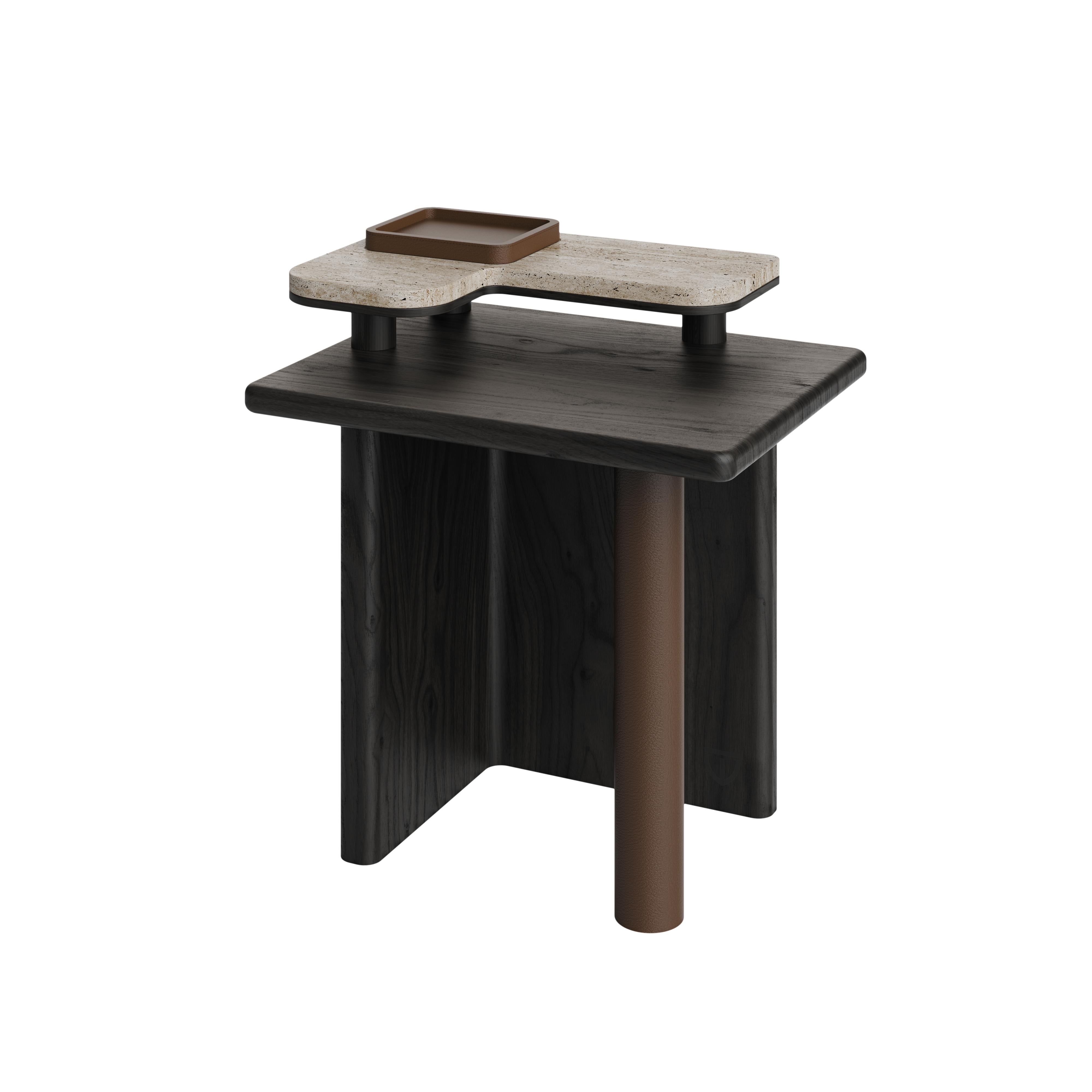 Portugais Table d'appoint Maurier Made in Portugal By Wood Tailors Club en vente