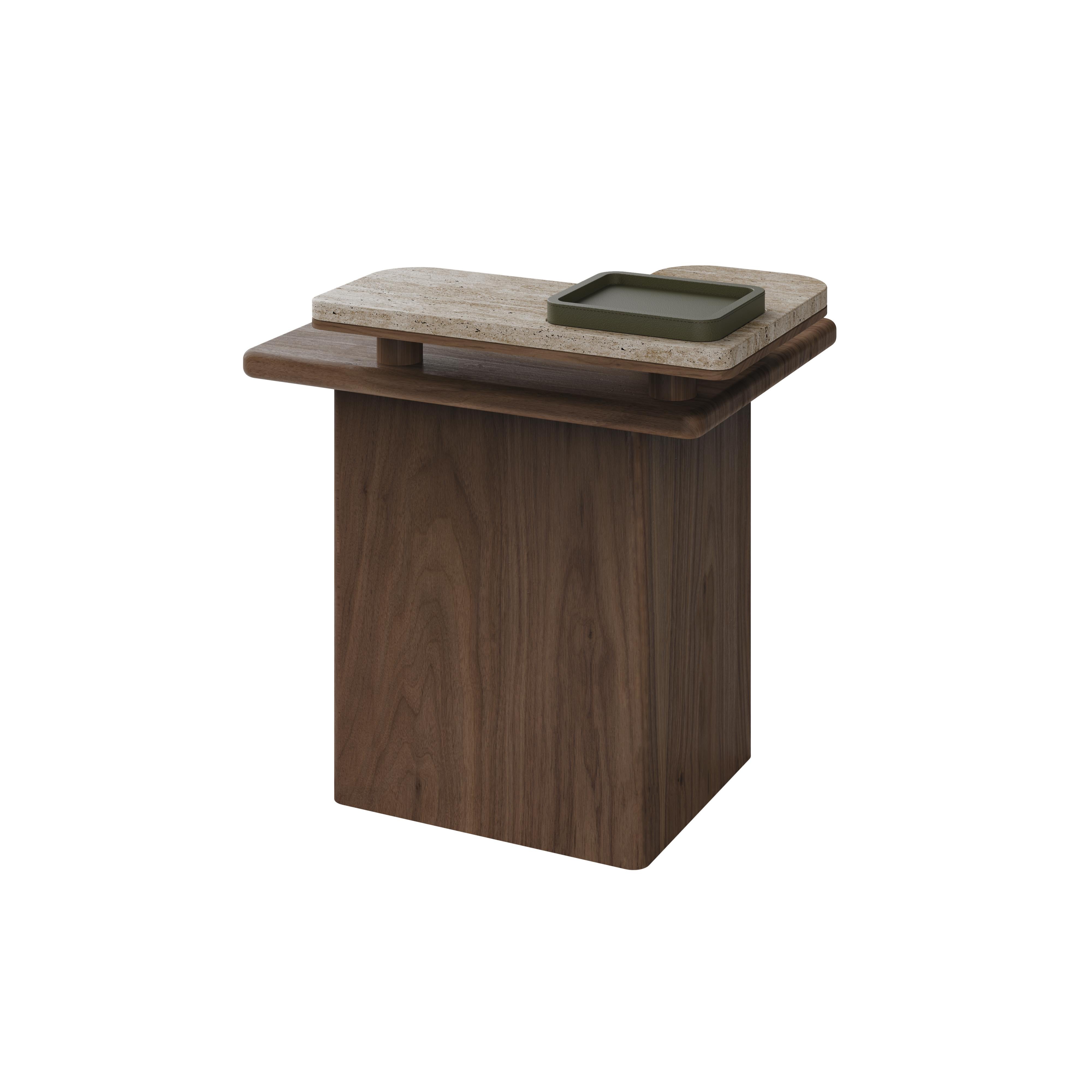 XXIe siècle et contemporain Table d'appoint Maurier Made in Portugal By Wood Tailors Club en vente