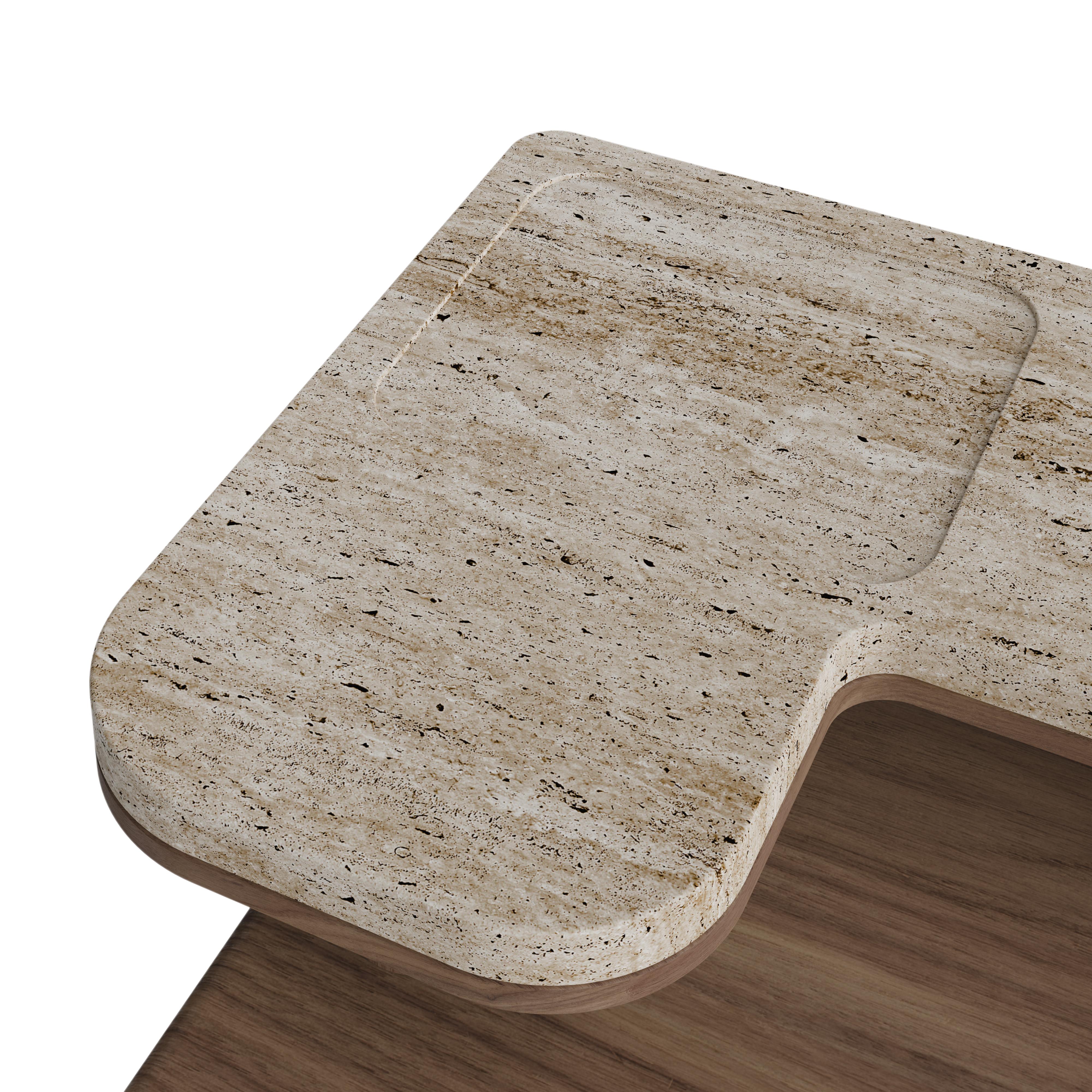 Table d'appoint Maurier Made in Portugal By Wood Tailors Club en vente 1