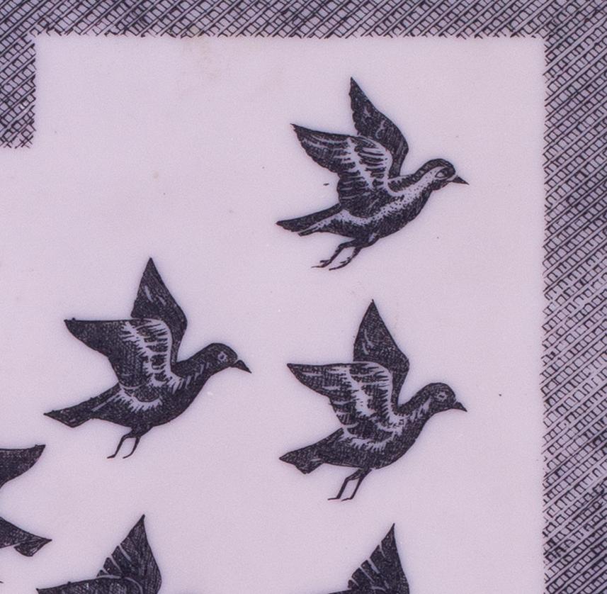 1960s printed vinyl copy of the 1938 original by Maurits Cornelis Escher For Sale 1