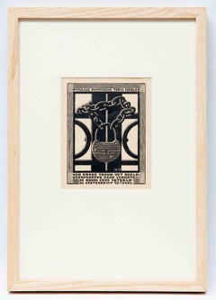 Padlock - Woodcut by Maurits Cornelis Escher - 1931
