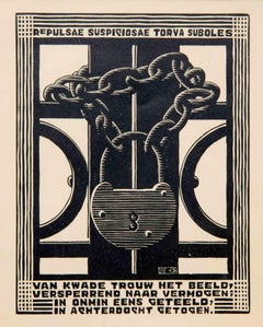 Padlock de Maurits Cornelis Escher - 1931