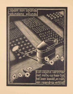 Canne à eau de Maurits Cornelis Escher - 1931