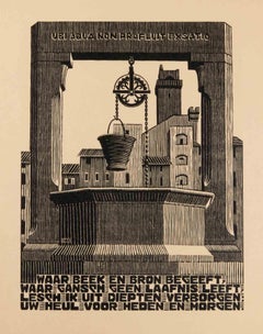 Pozzo - Xilografia di Maurits Cornelis Escher - 1931