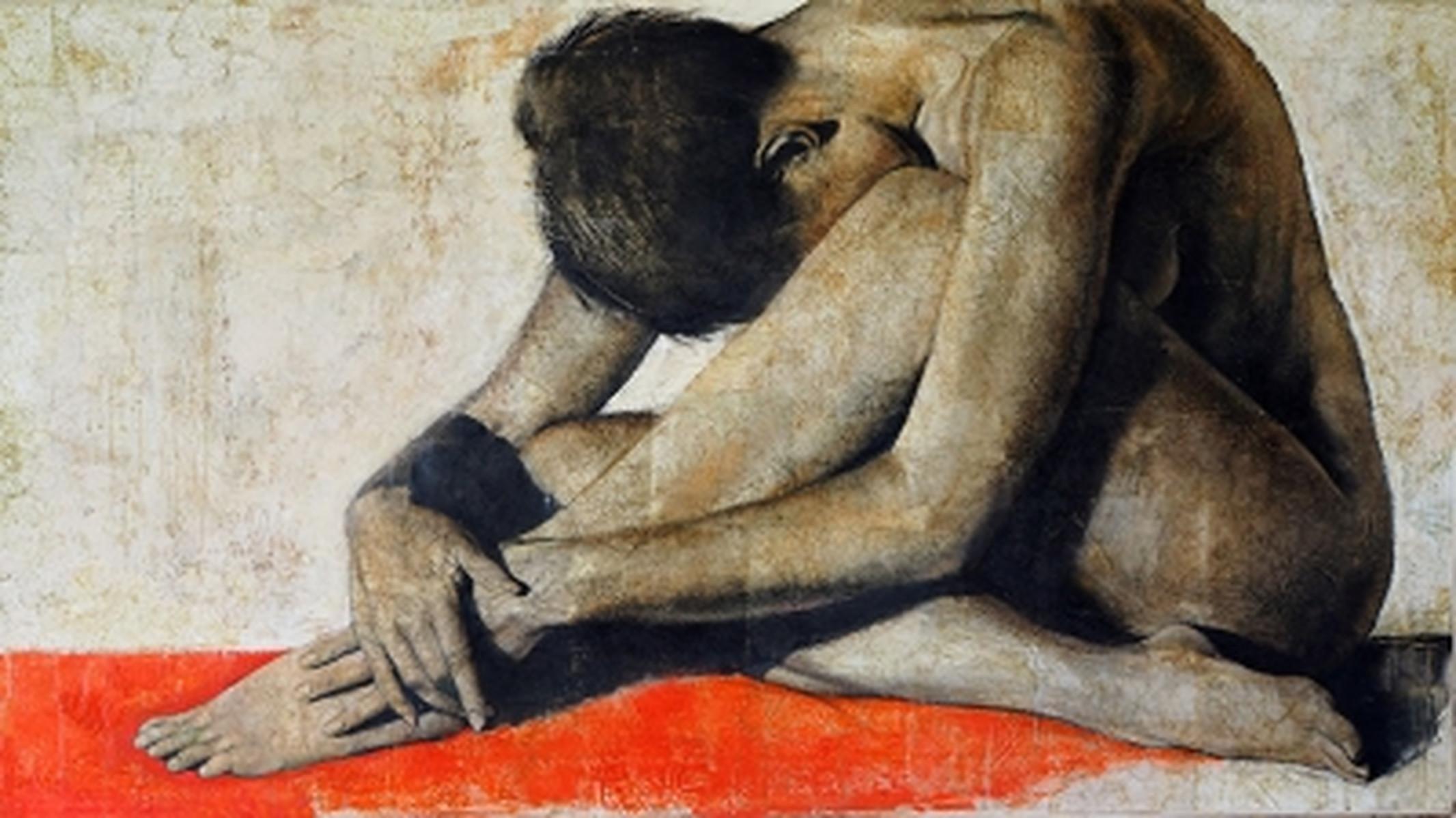 Figurative Painting di Maurizio BONFANTI - Figura Femminile II, 2018