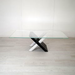 Maurizio Cattelan coffee table 1980s.