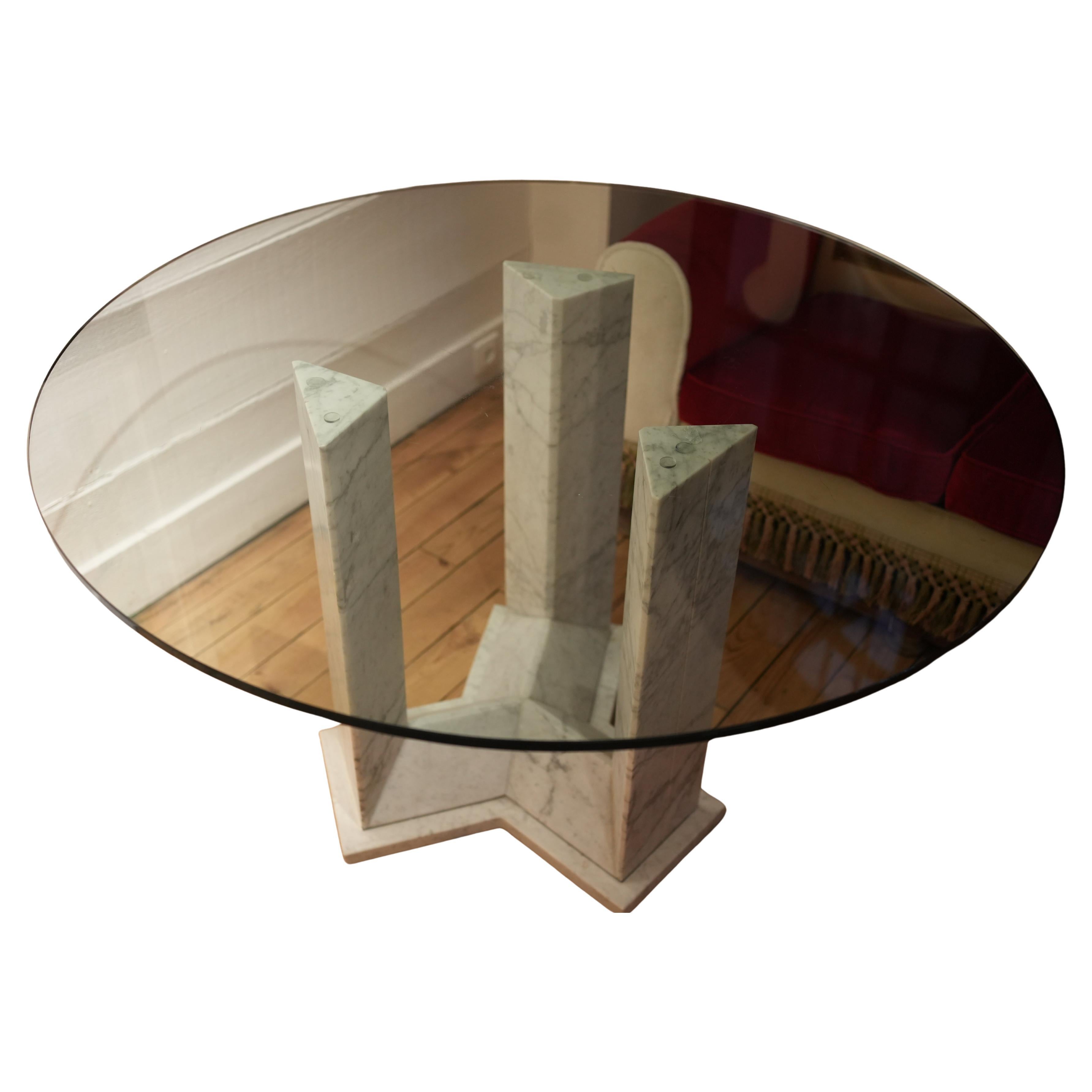 Maurizio Cattelan marble table im Angebot