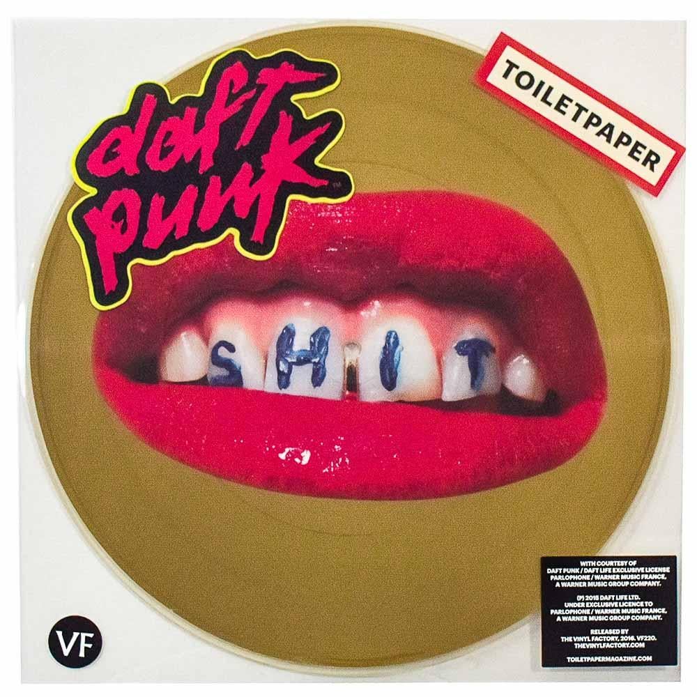 Daft Punk x Toiletpaper Da Funk (Record) - Print by Maurizio Cattelan