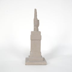 L.O.V.E. Sculpture by Cattelan, reproduction of the statue in Piazza Affari