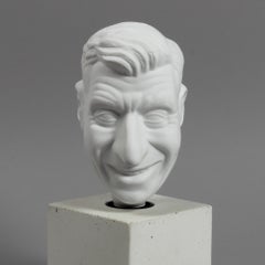Maurizio Cattelan, ¡Sí! (Bombilla) - Escultura de Luz (Porcelana)