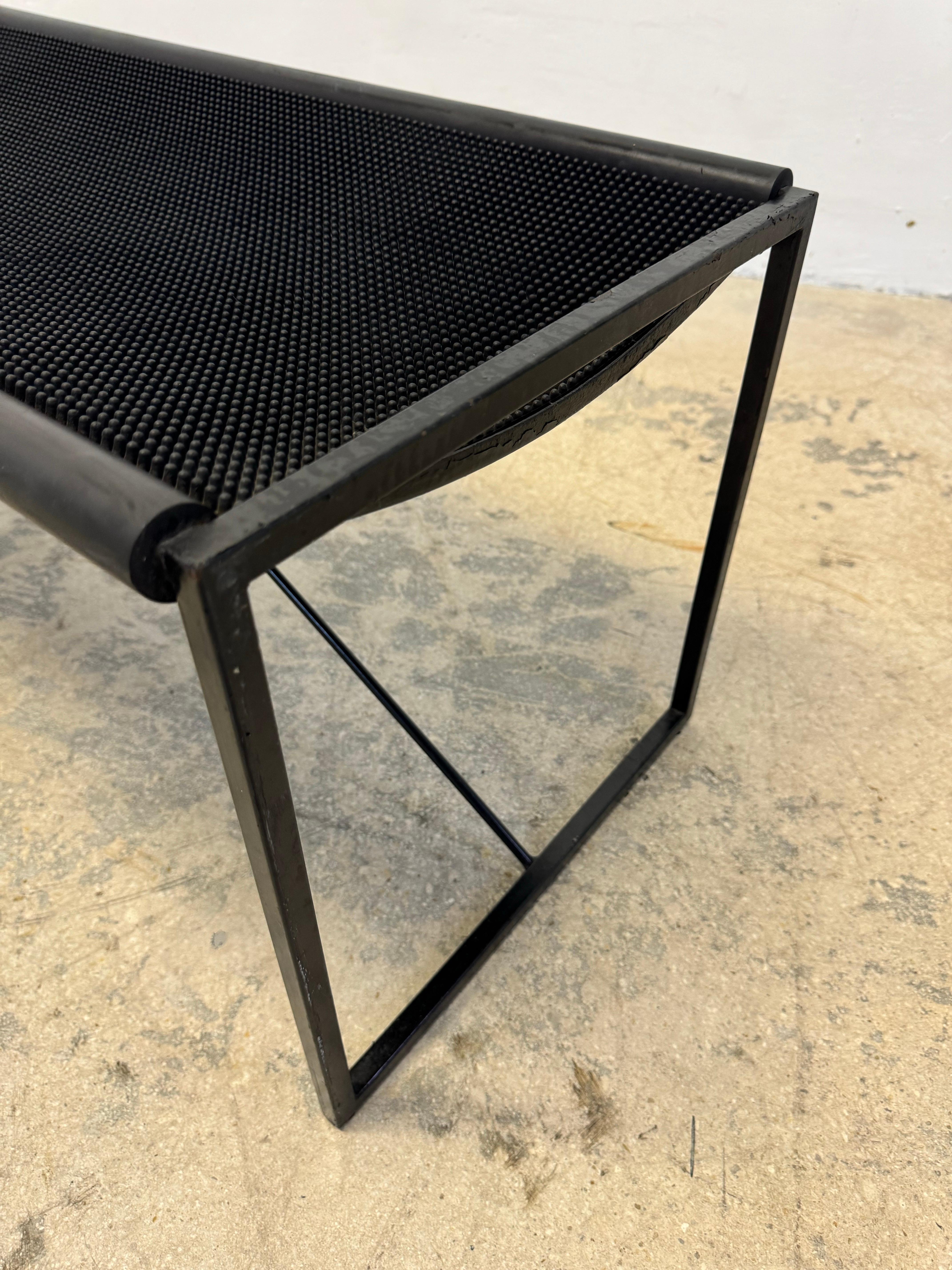 Maurizio Peregalli Modernist Bench for Zues, Italy 1980s For Sale 7