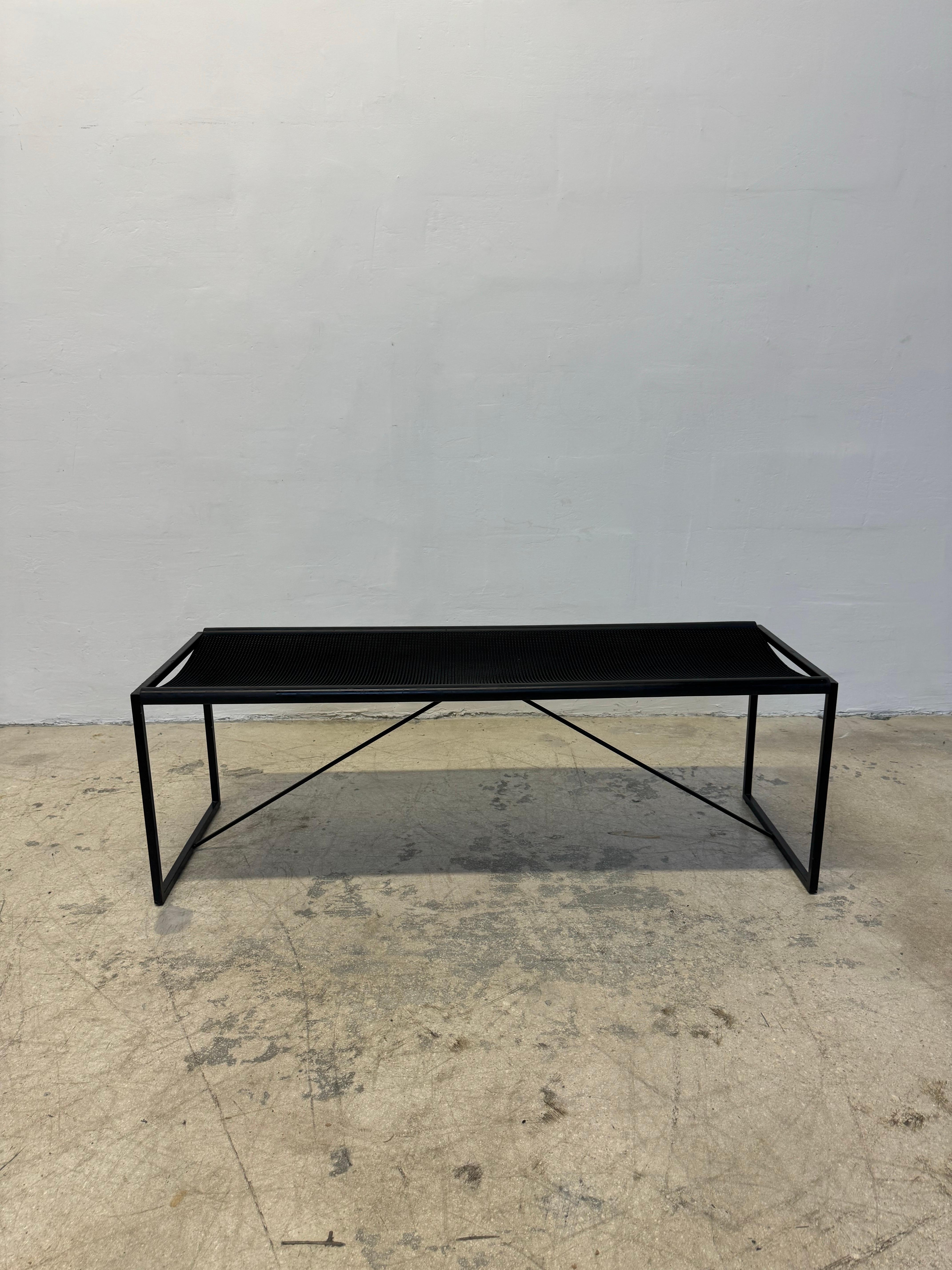 Post-Modern Maurizio Peregalli Modernist Bench for Zues, Italy 1980s For Sale