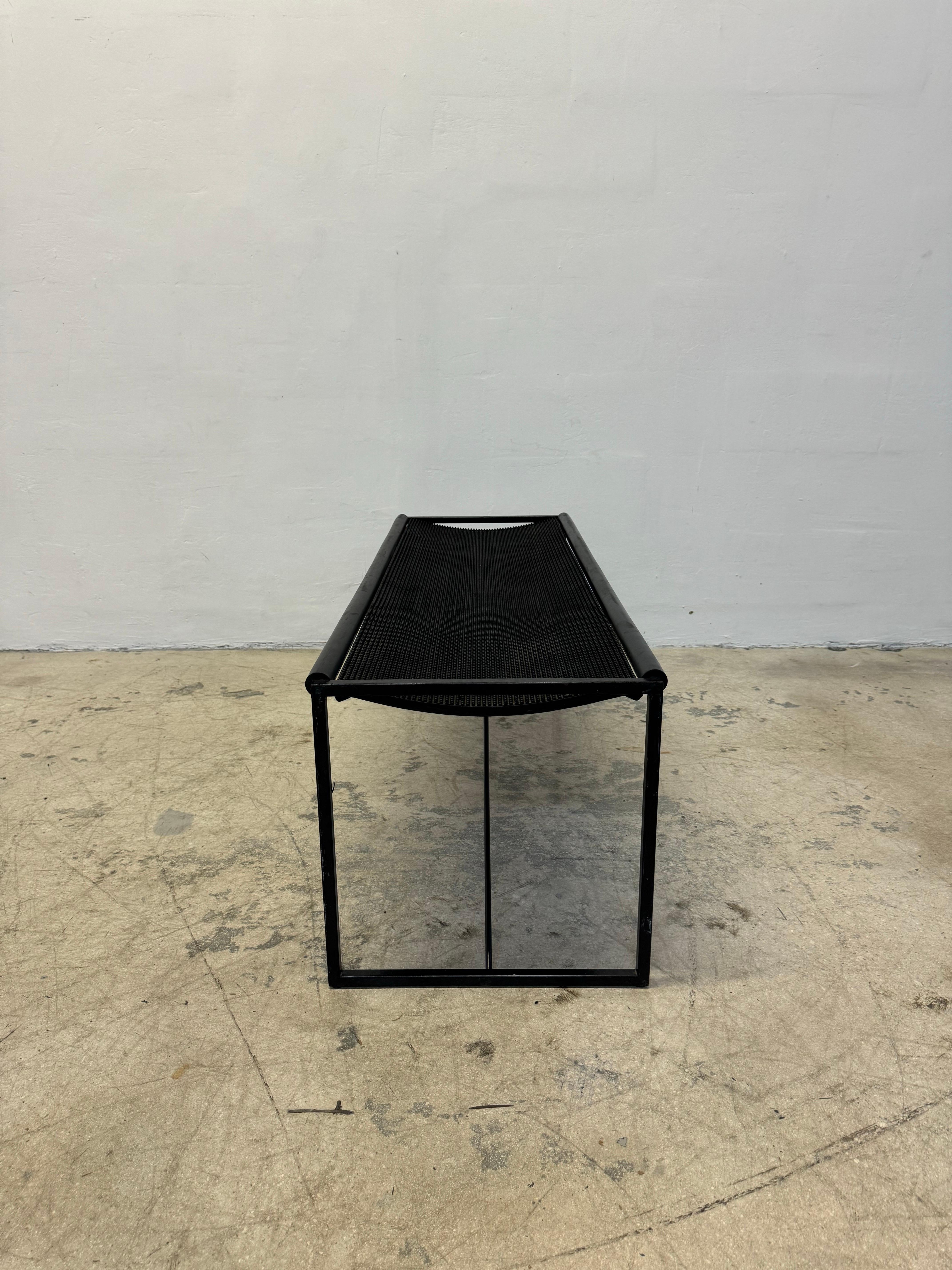 Italian Maurizio Peregalli Modernist Bench for Zues, Italy 1980s For Sale