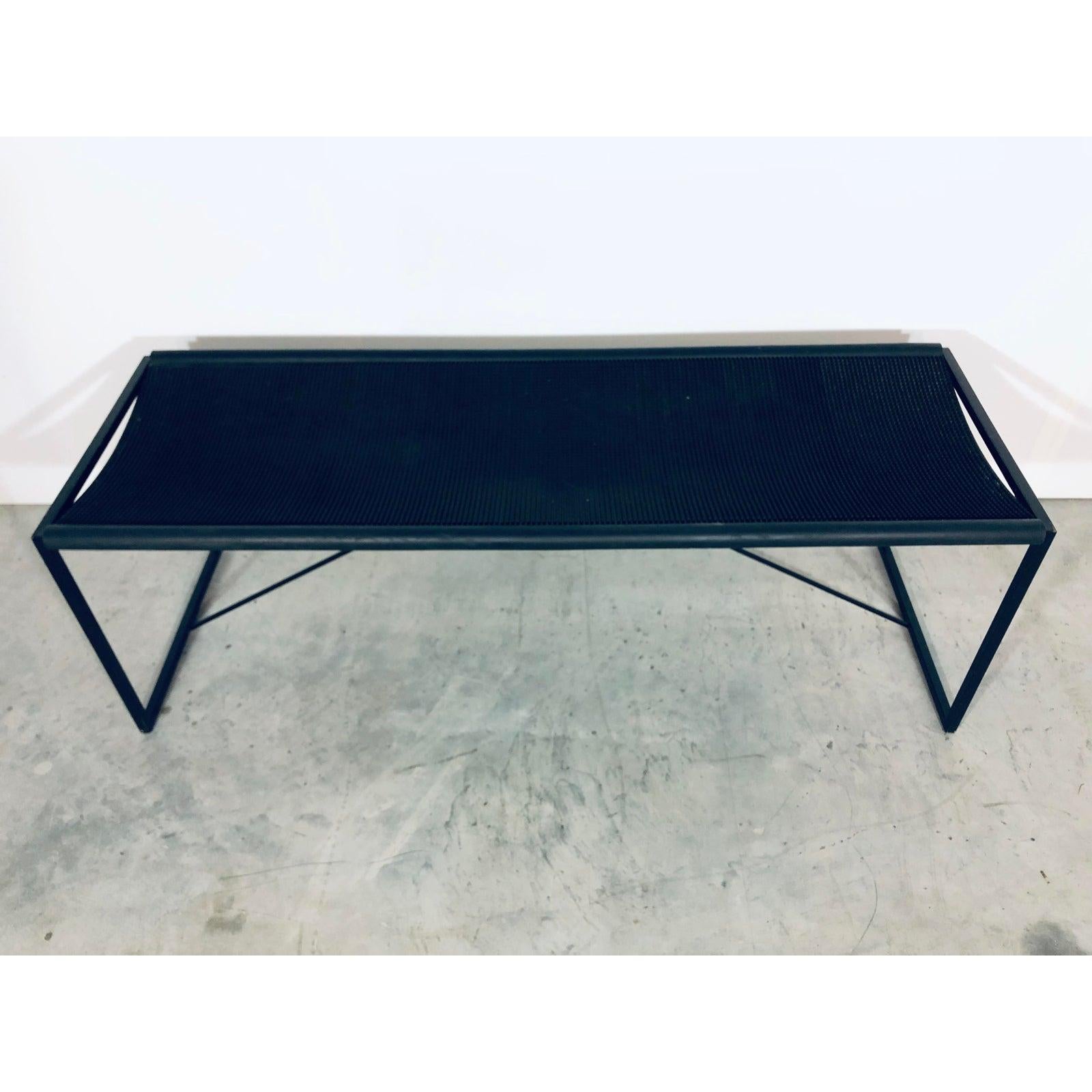 Italian Maurizio Peregalli Modernist Bench for Zues, Italy, 1980s For Sale
