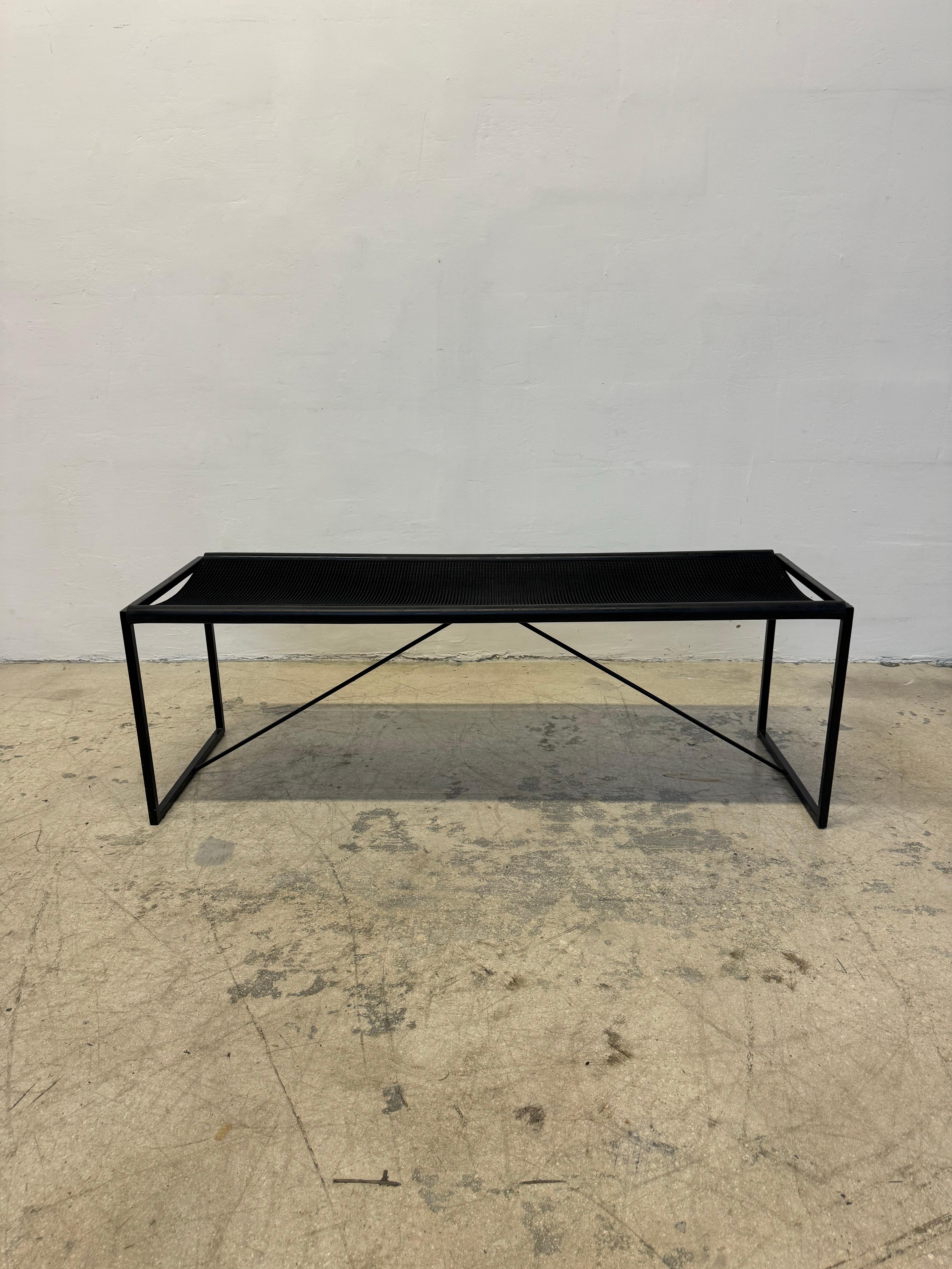 20th Century Maurizio Peregalli Modernist Bench for Zues, Italy 1980s For Sale