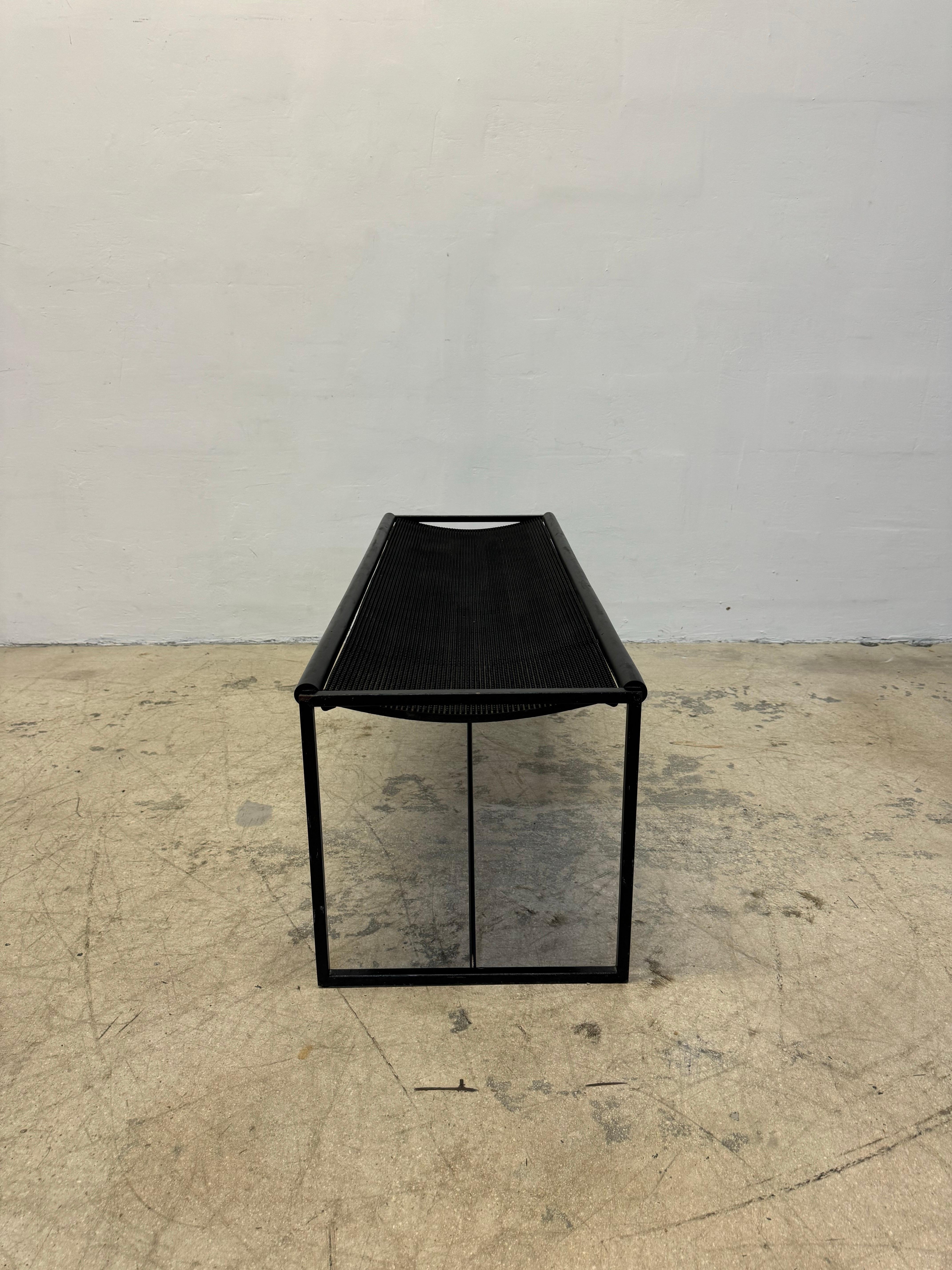 Maurizio Peregalli Modernist Bench for Zues, Italy 1980s For Sale 1