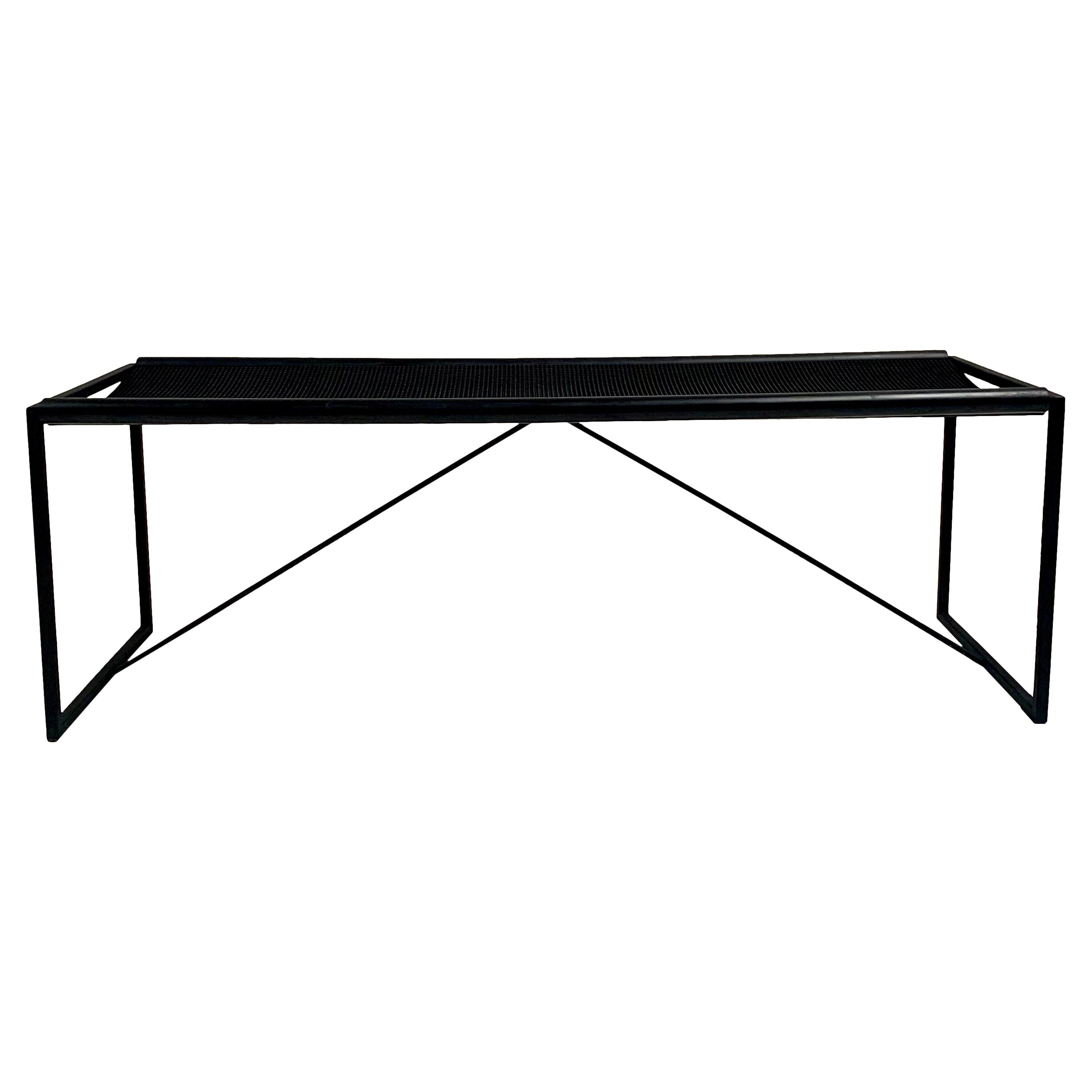 Maurizio Peregalli Panca Bench for Zeus, circa 1980, Italy.