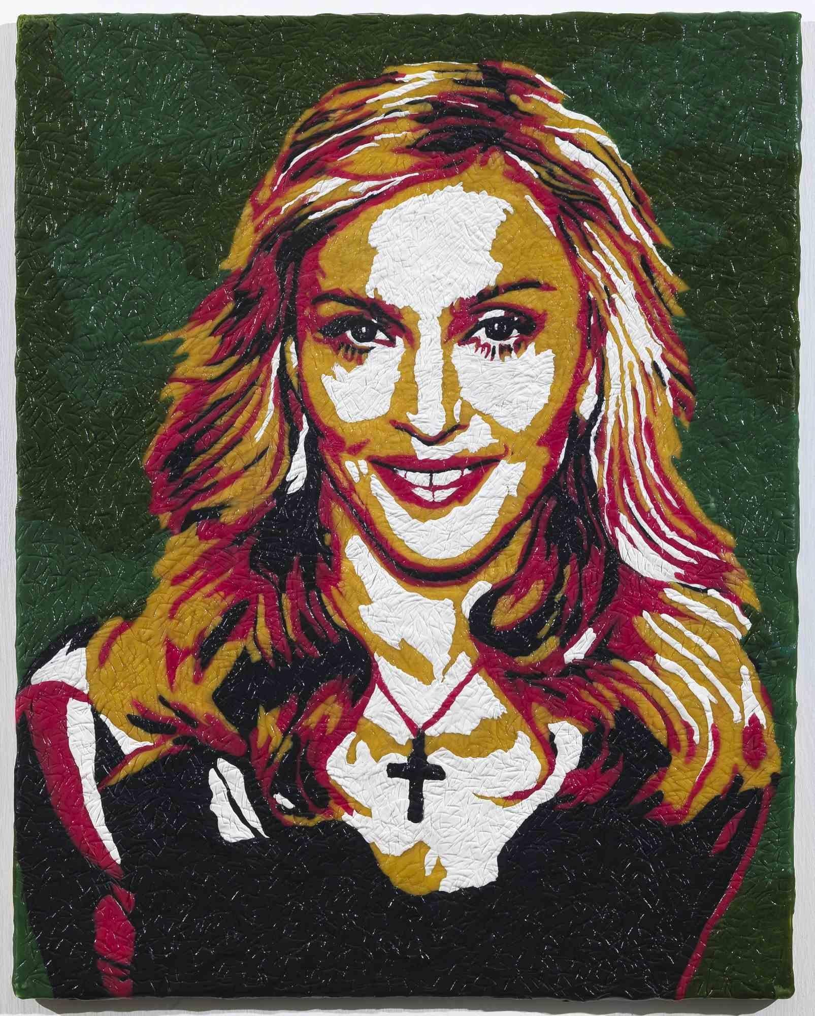 Madonna is an original Contemporary Arwork realized by the Italian artist Maurizio Savini (b. Rome, 1962) in 2014. 

Original Encaustic of chewing gum on board. 

Hand-signed by the artist on the back.

The Certificate of Authenticity is provided by