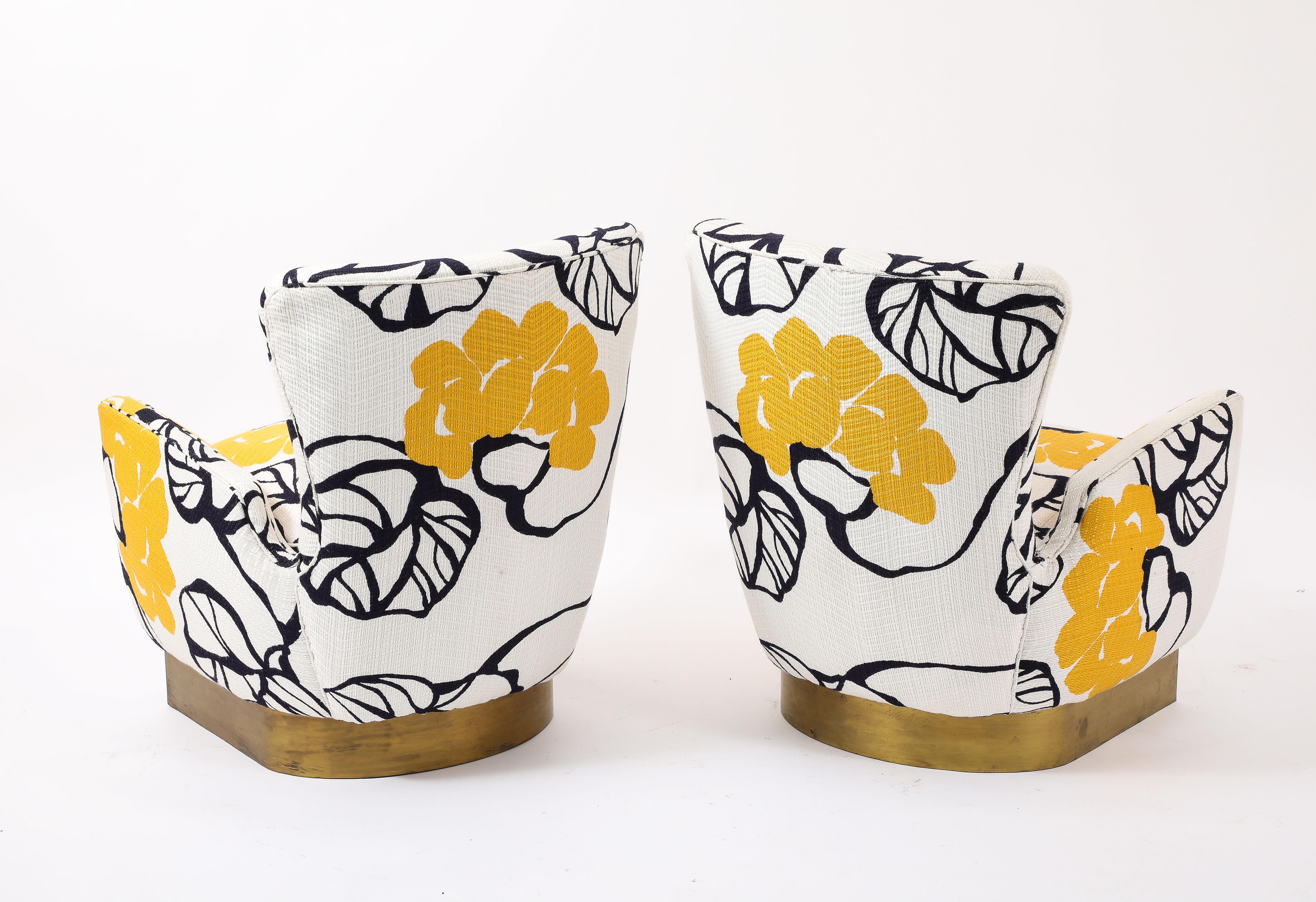 Maurizio Tempestini Sillones, Italia Años 60 Latón en venta