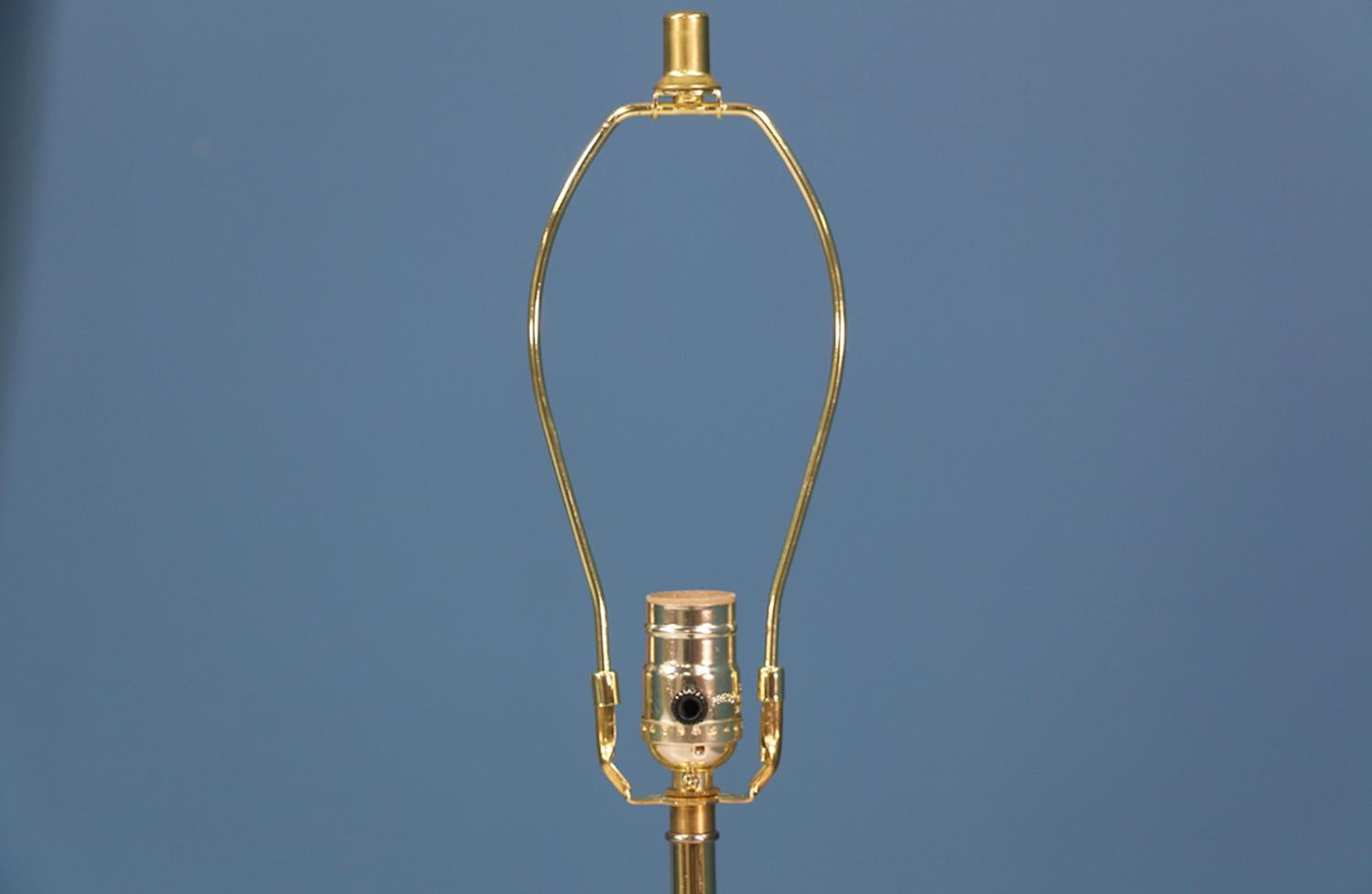 Mid-20th Century Maurizio Tempestini Brass Table Lamp for Laurel Light Co.