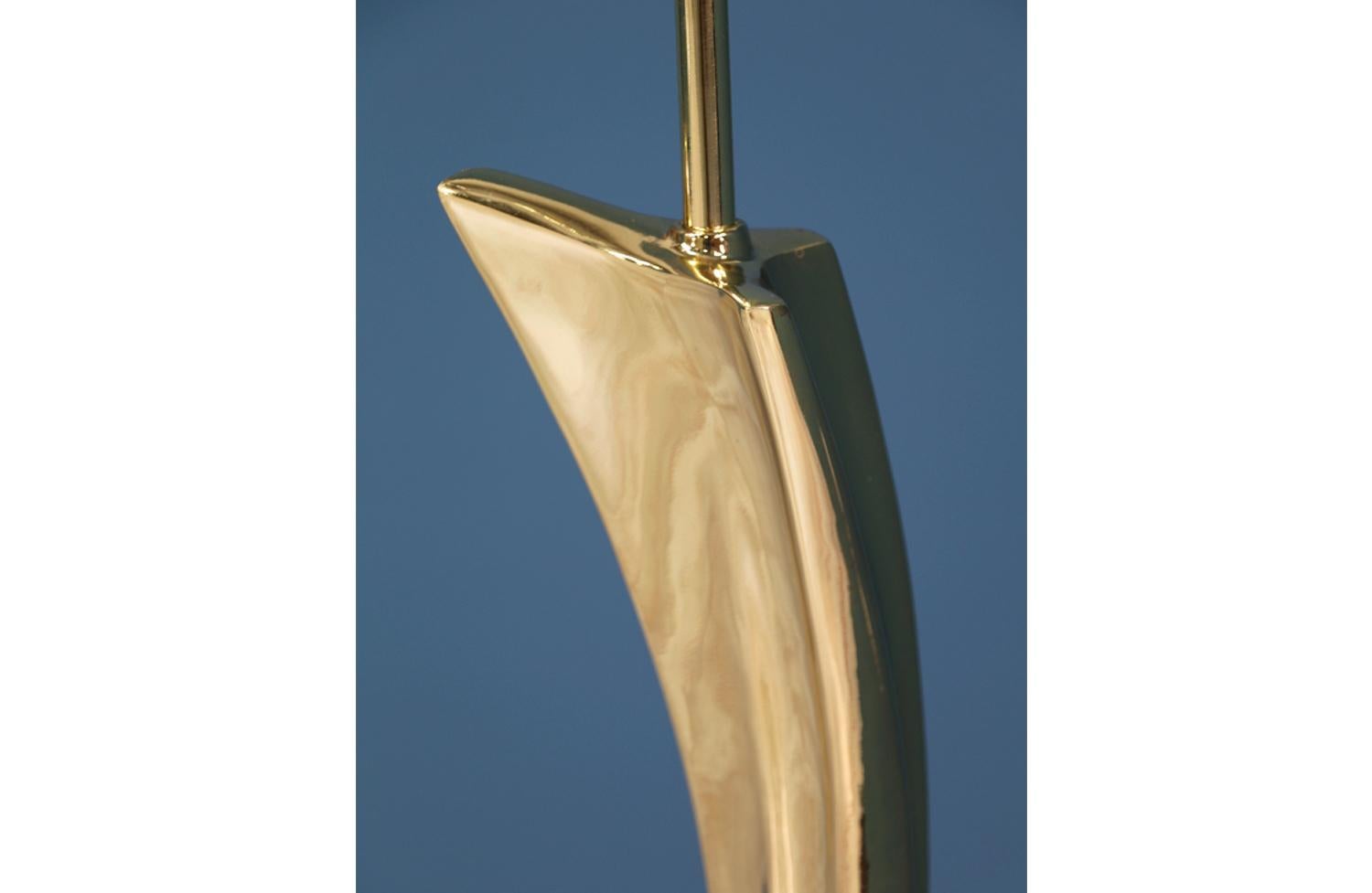 Maurizio Tempestini Brass Table Lamp for Laurel Light Co. 2