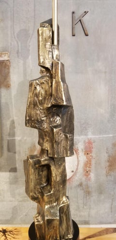 Maurizio Tempestini Brutalist Table Lamp