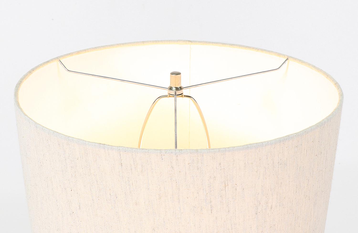 Richard Barr y Harold Weiss Lámpara de mesa cromada para Laurel Lamp Co. en venta 3