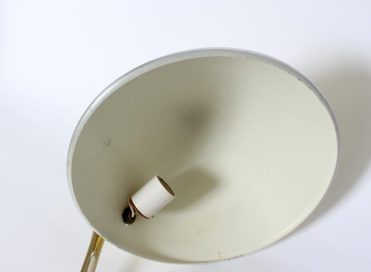 Maurizio Tempestini for Laurel Adjustable Brass Desk Lamp, 1960s For Sale 1