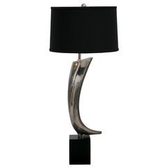 Laurel Lamp Co. Nickel-Plated Table Lamp