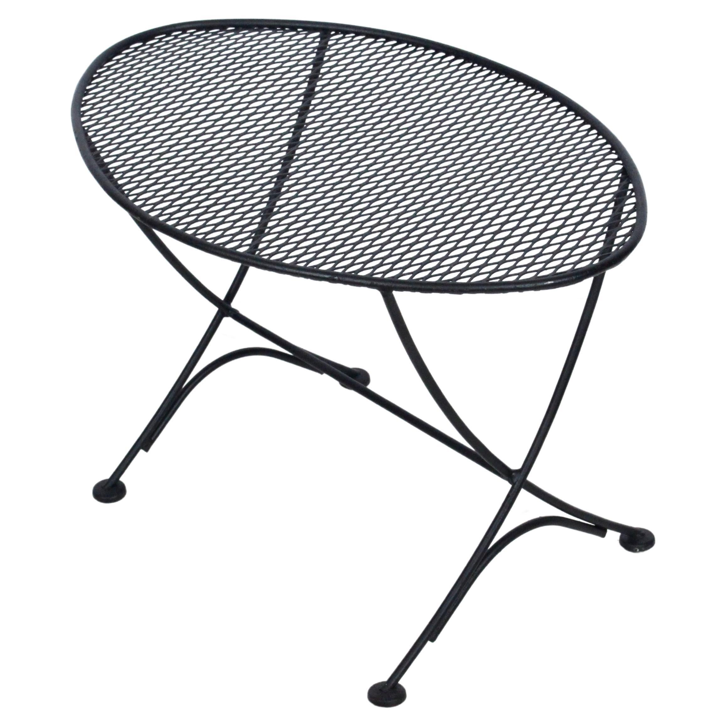 Maurizio Tempestini for Salterini Black Iron "Orange Slice" Table, C. 1950s