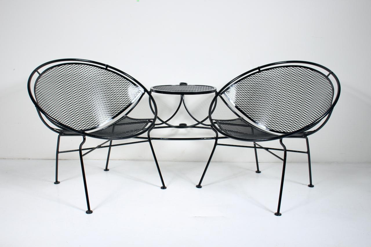Enameled Maurizio Tempestini for Salterini Black 