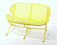 Maurizio Tempestini for Salterini "Clamshell" Patio Petite Loveseat