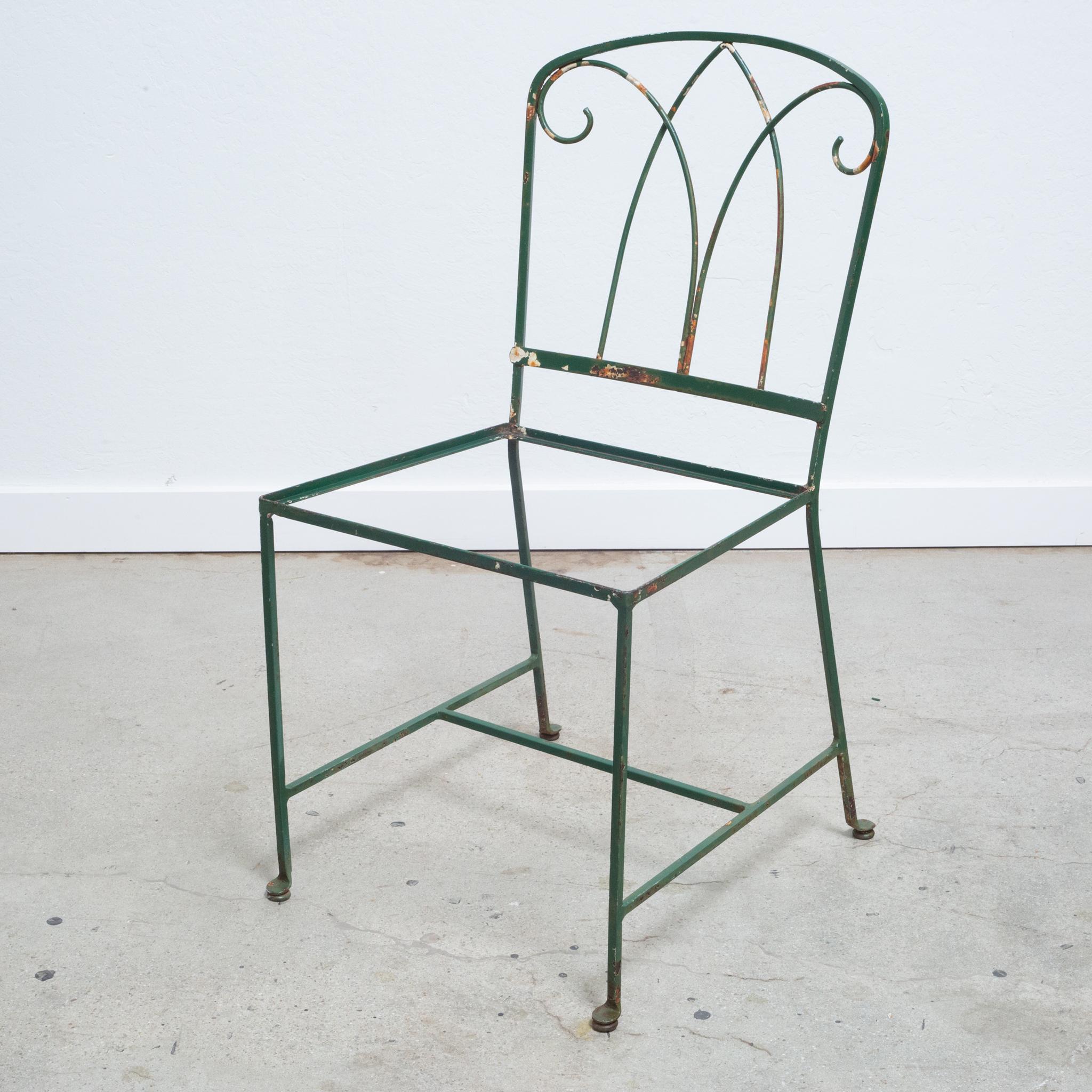 Maurizio Tempestini for Salterini Iron Garden Patio Chairs, c.1940 2