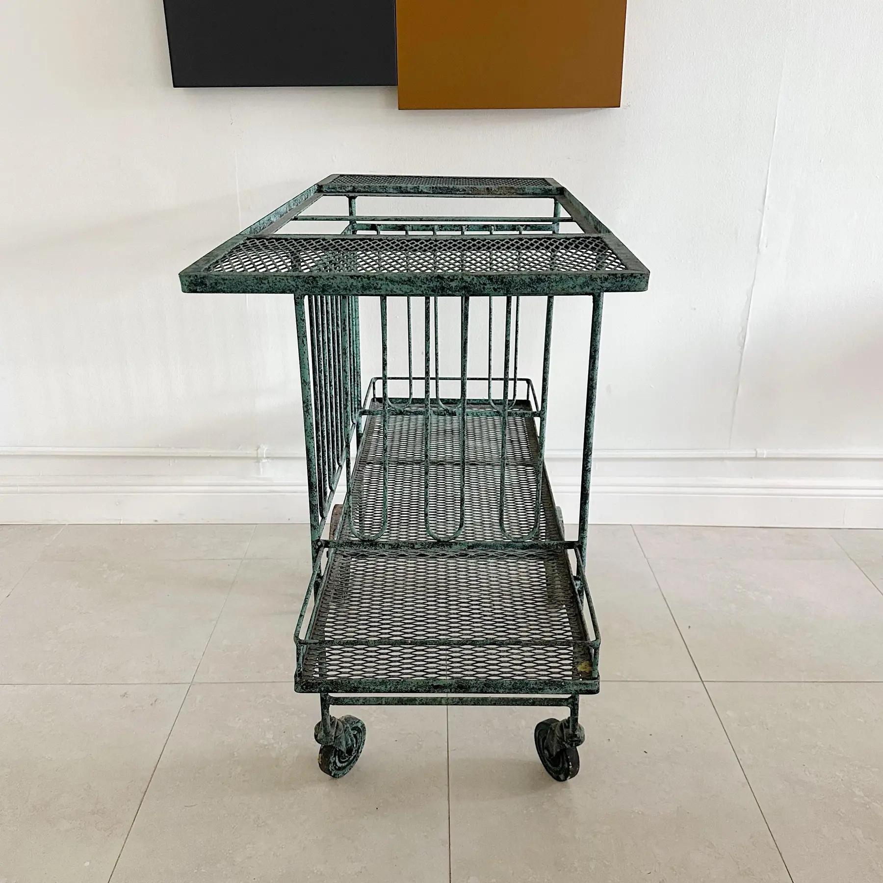 Maurizio Tempestini for Salterini Mid Century Bar Cart en venta 3