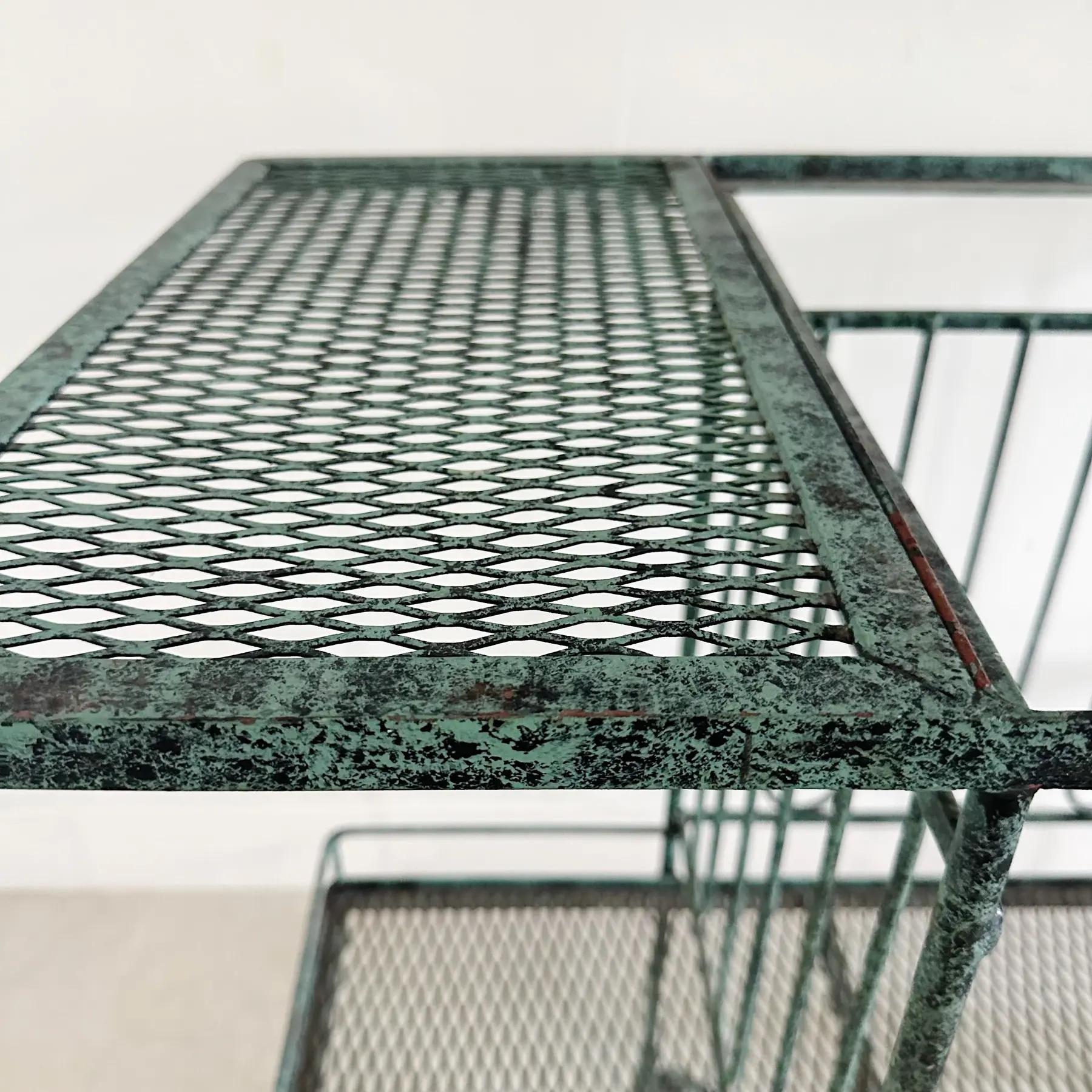 Maurizio Tempestini for Salterini Mid Century Bar Cart mediados del siglo XX en venta
