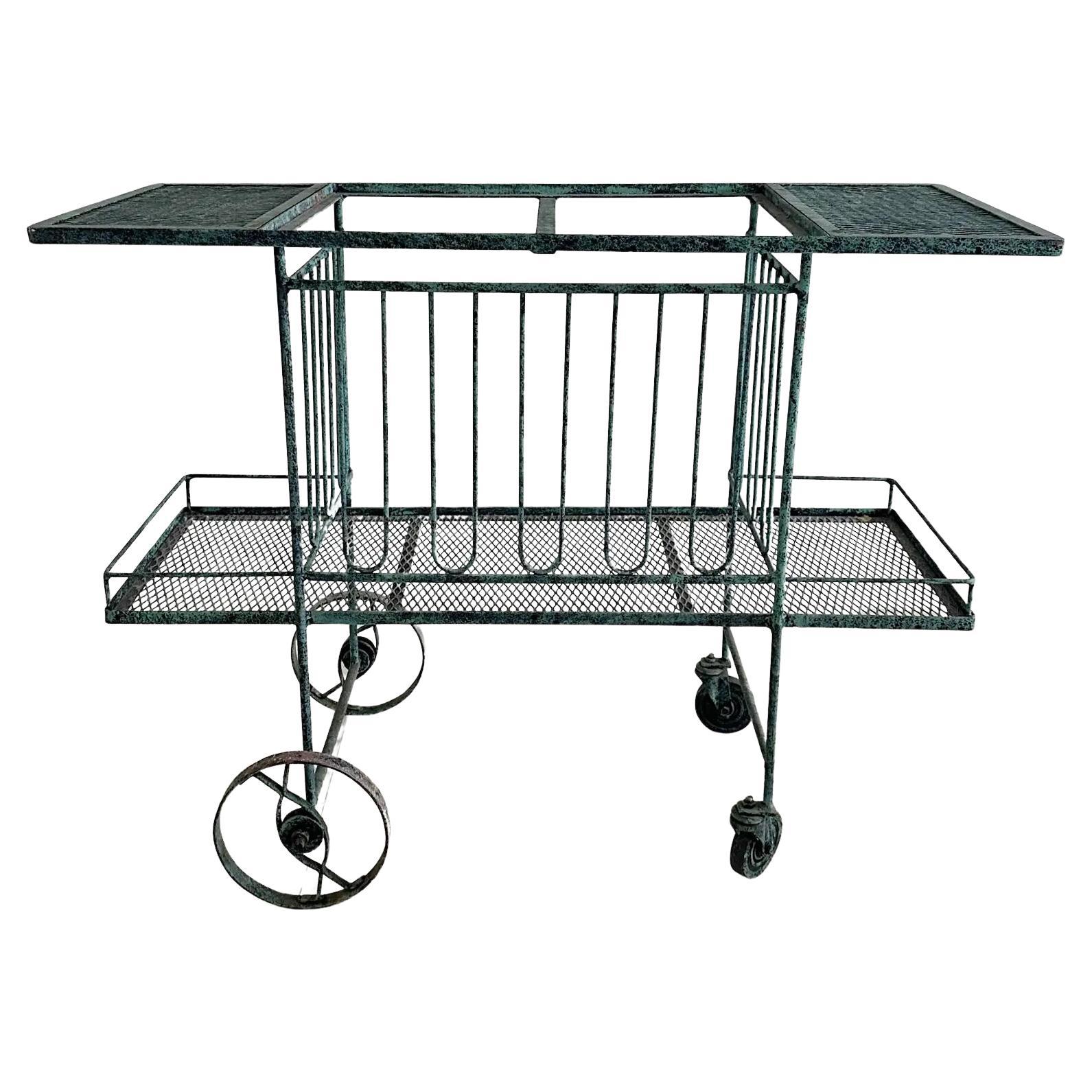 Maurizio Tempestini for Salterini Mid Century Bar Cart en venta