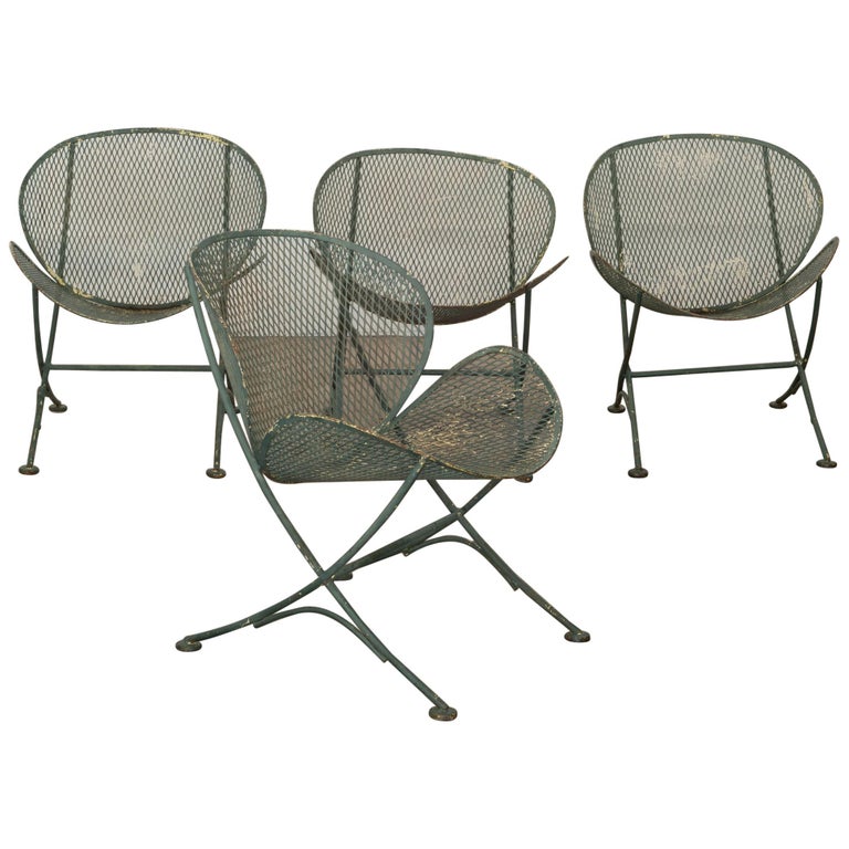 Maurizio Tempestini For Salterini Midcentury Patio Set Circa 1950 For Sale At 1stdibs